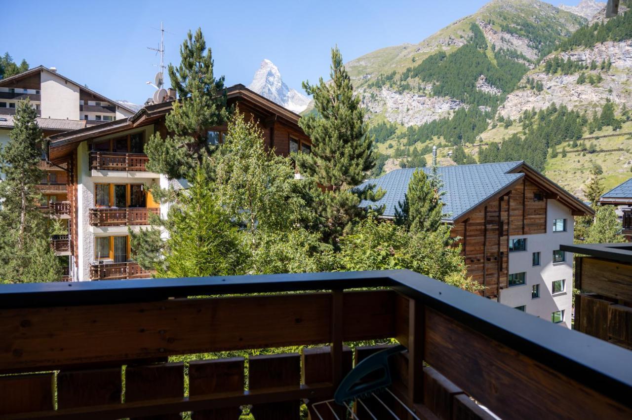 Appartamento Sunnaeplaetzli- Aprt. 4P Matterhorn View/Wifi Zermatt Esterno foto